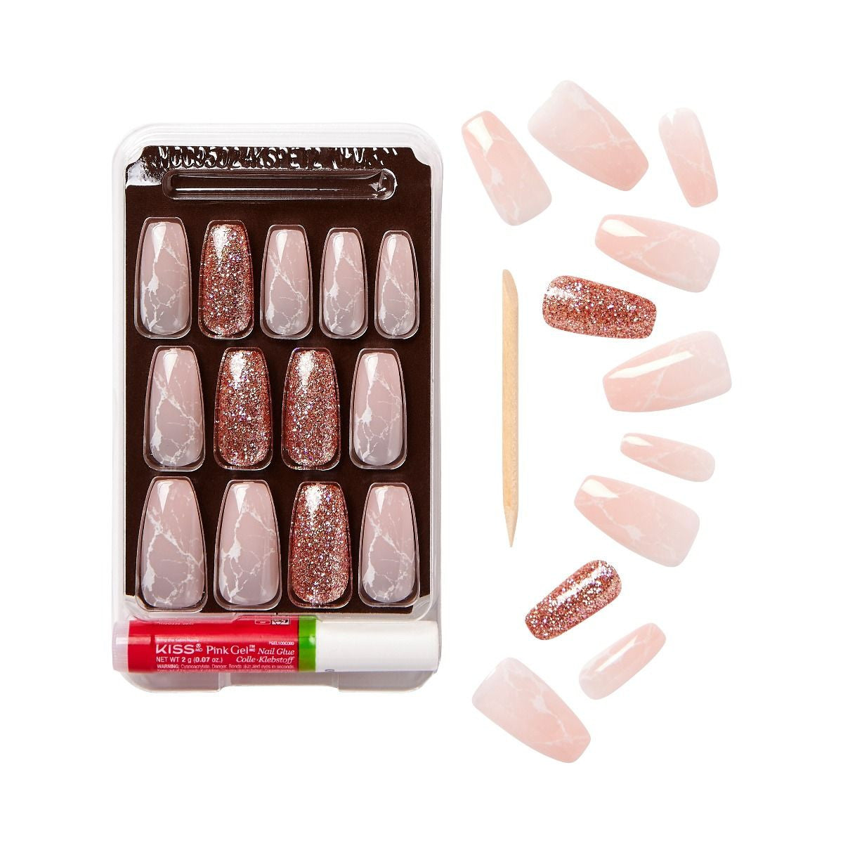 Kiss Gold Finger Trendy - Rose Quartz