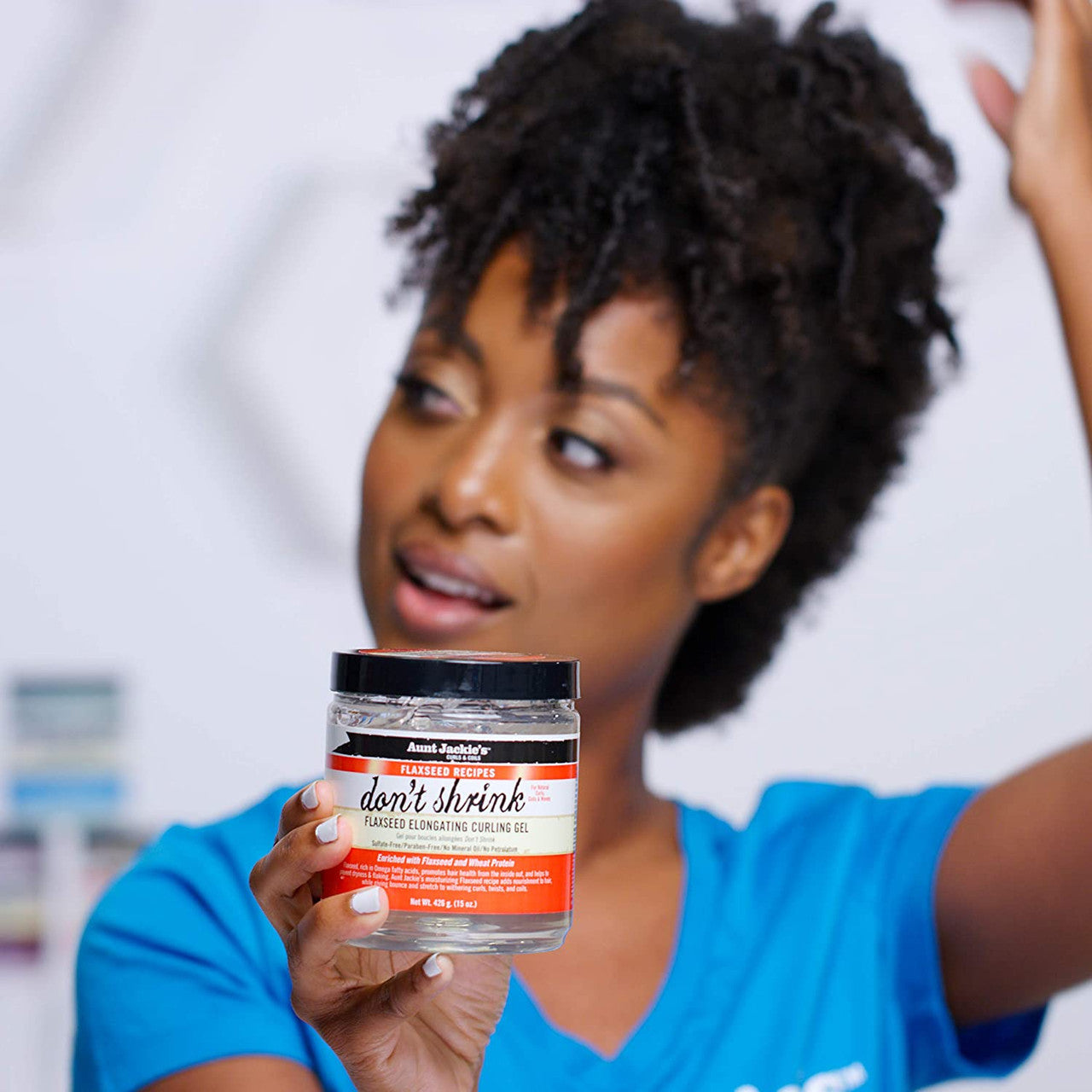 Aunt Jackie's Flaxseed Recipes Don't Shrink Curling Gel