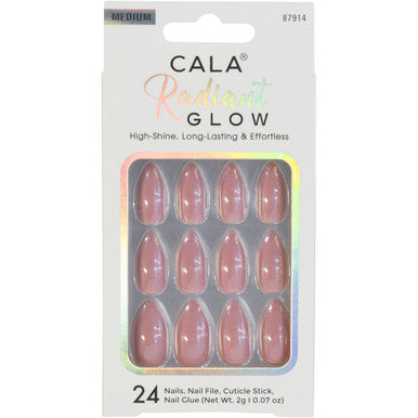 CALA Radiant Glow : Stiletto Mauve Chrome