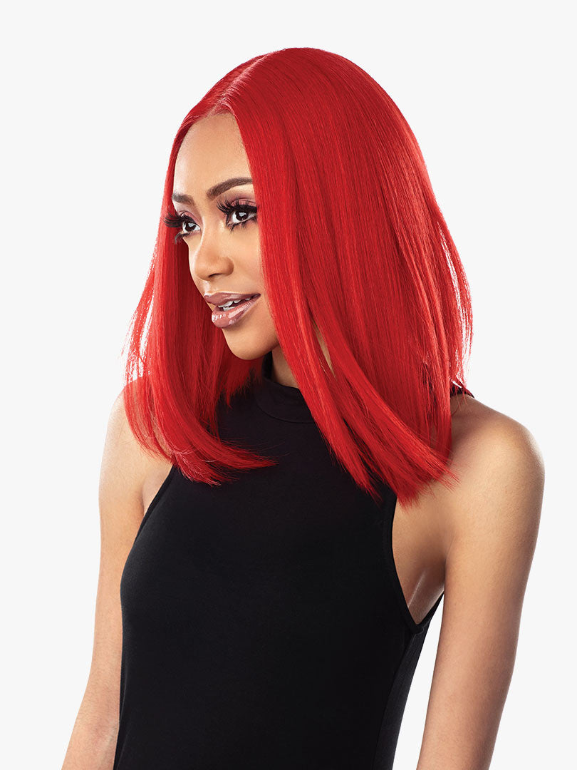 SENSATIONNEL Shear Muse Red Krush Synthetic HD Lace Wig - KIMORA