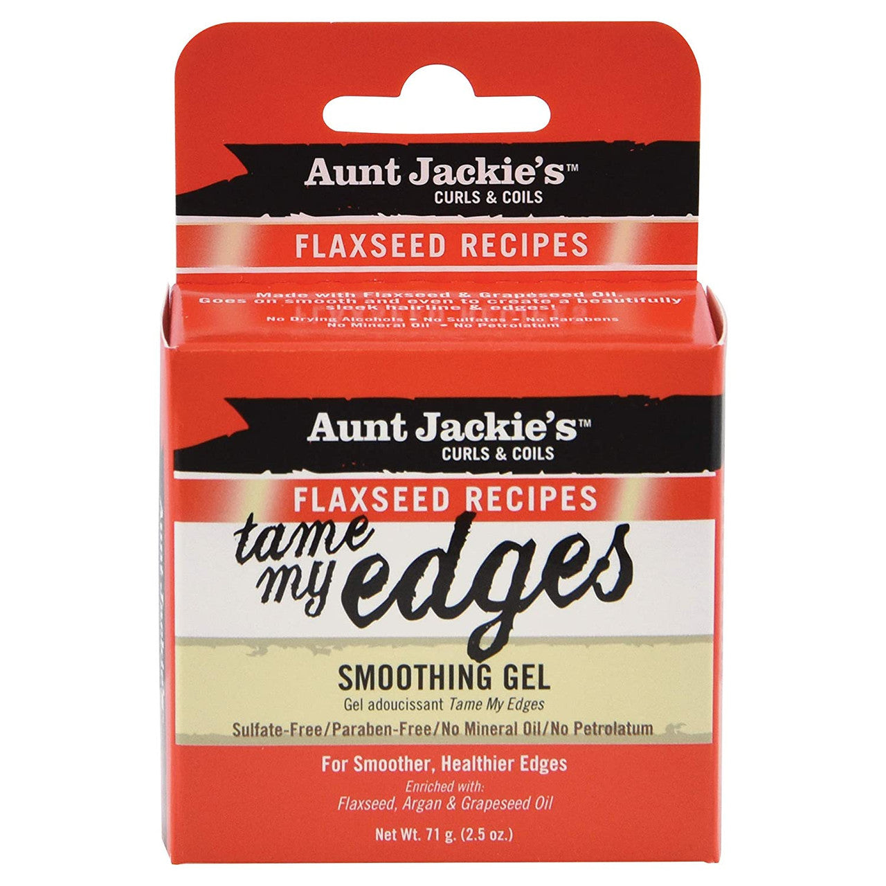 Aunt Jackie's Flaxseed Recipes Tame My Edge Smoothing Hair Gel