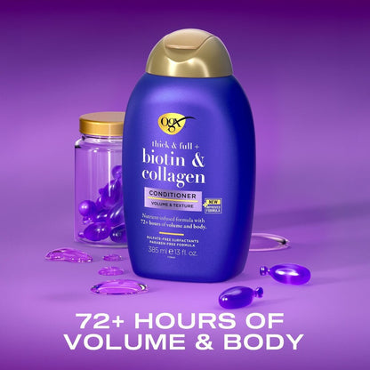 OGX Thick Full Biotin Collagen Conditioner (13oz)