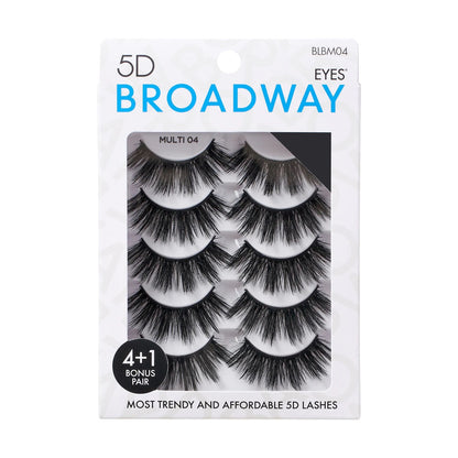 KISS Broadway 5D Lashes 5 Pair Multipack (30 Styles)