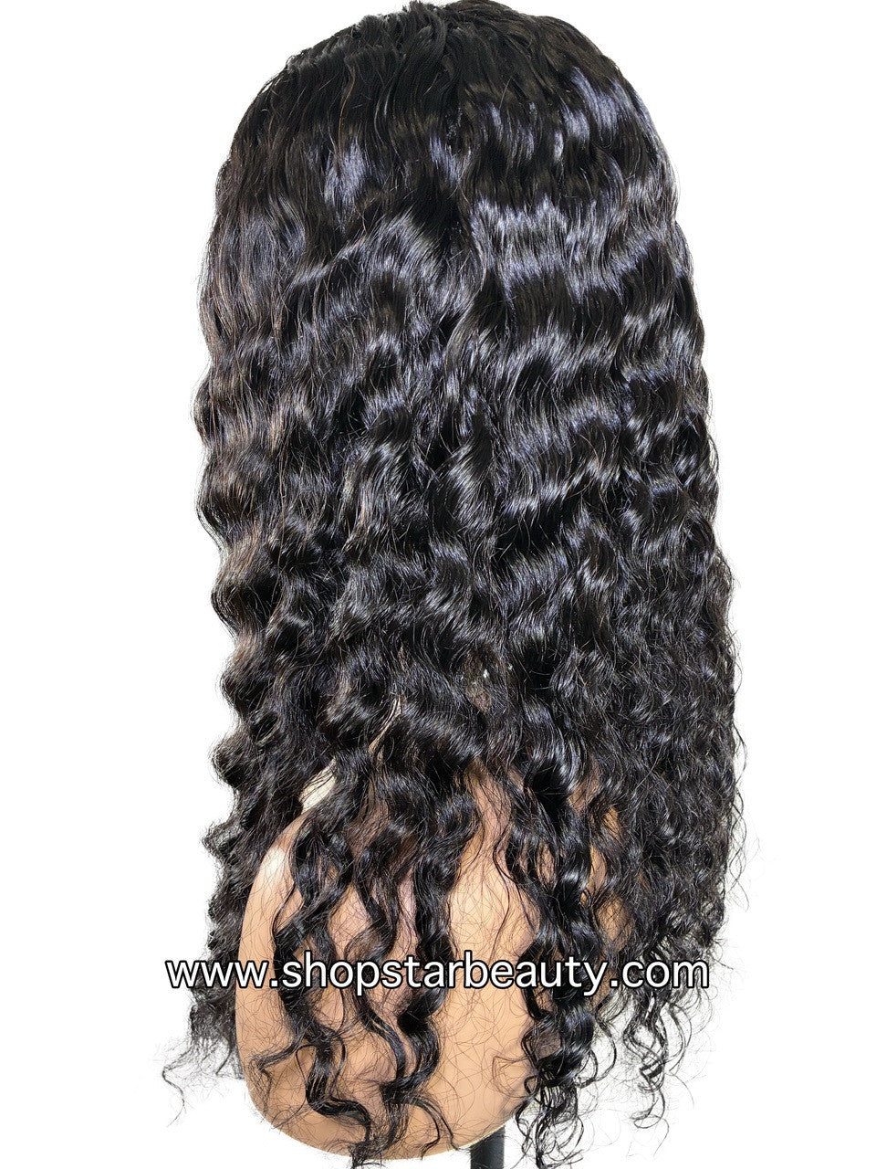 15A PINK LEMON GOLD 100% Human Hair V-Part Wig V-WET & WAVY DEEP