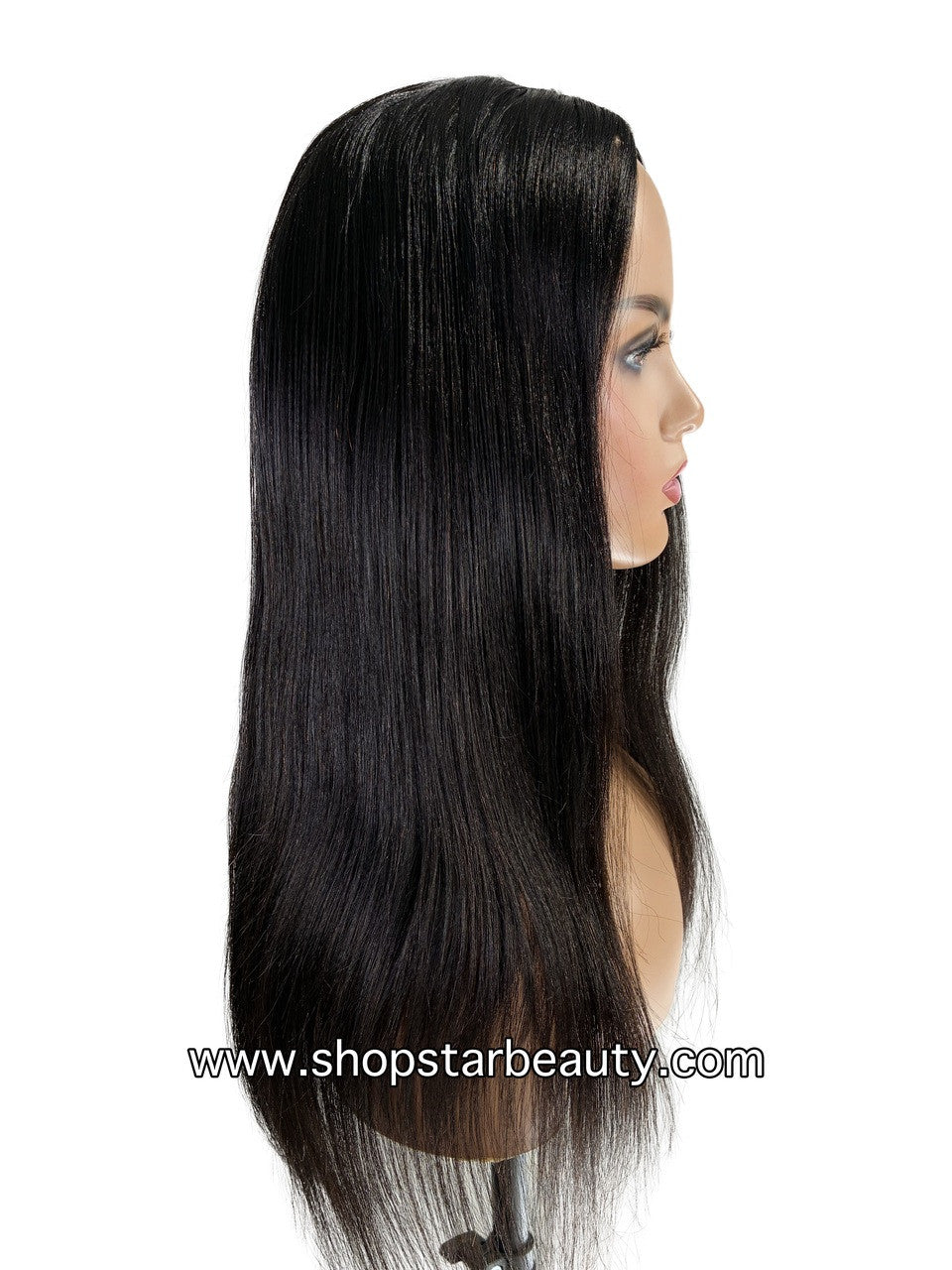 15A PINK LEMON GOLD 100% Human Hair V-Part Wig V-YAKI