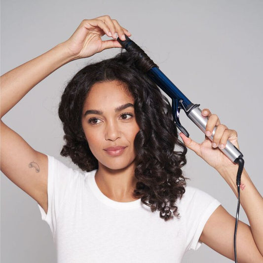 BabylissPRO Nano Titanium 1" Extended-Barrel Curling Iron & 1" Ultra-Thin Flat Iron Combo