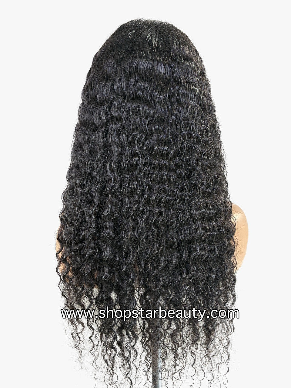 15A PINK LEMON GOLD 100% Human Hair 5X6 Lace Front Wig - EAST (Wet & Wavy) (18"-30")