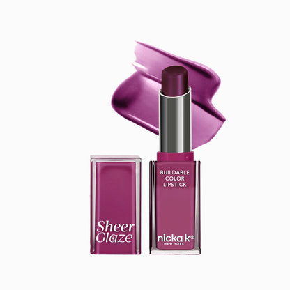 NICKA K Sheer Glaze Lipstick