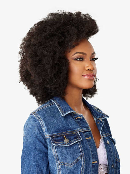 SENSATIONNEL Curls & Kinks 4C Clique Textured Curly Clip-Ins (14"/18")