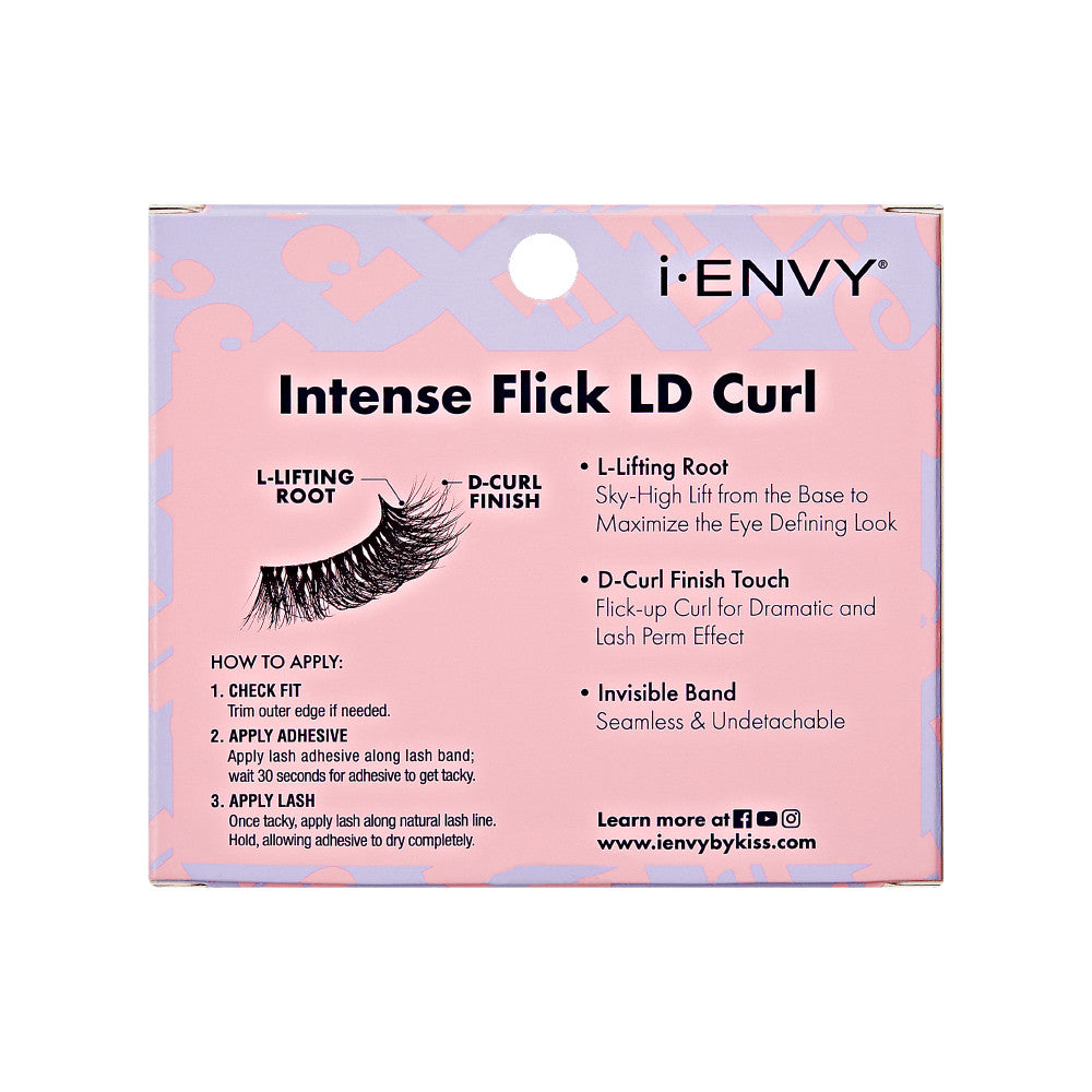 KISS i Envy 3D Flick'd Lashes