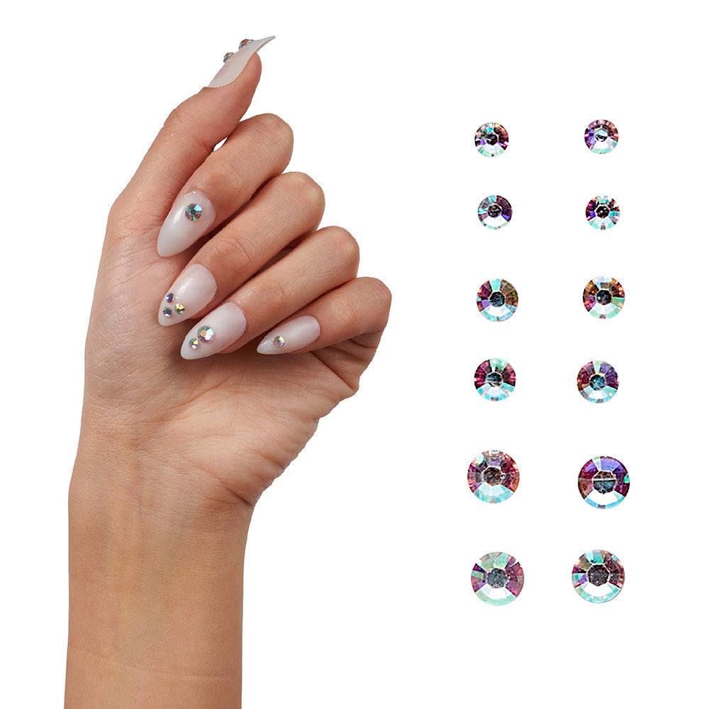 Kiss Gold Finger Crystal Stick On Jewels