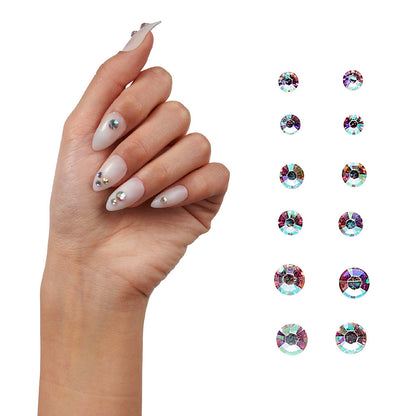 Kiss Gold Finger Crystal Stick On Jewels