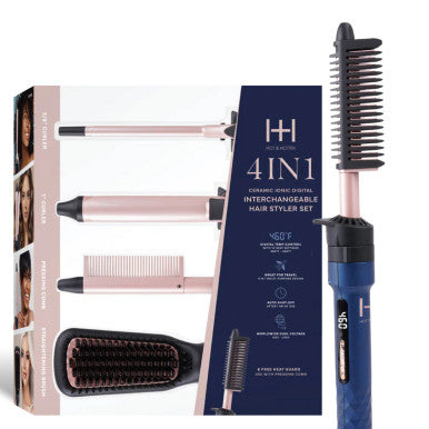 Annie Hot & Hotter 4 in 1 Interchangeable Hair Styler