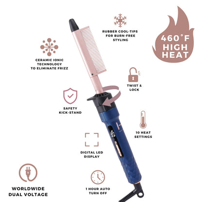 Annie Hot & Hotter 4 in 1 Interchangeable Hair Styler