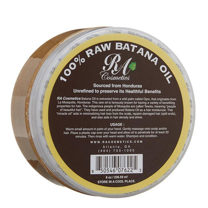 RA Cosmetics 100% Raw Unrefined Batana Oil