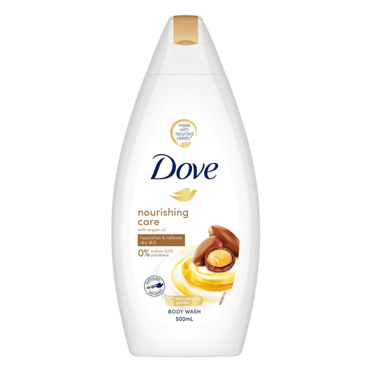 Dove Nourishing Care Argan Oil Body Wash (17.6oz)