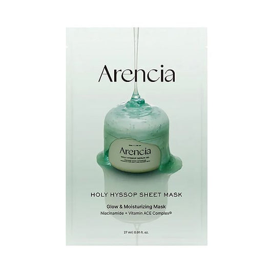 ARENCIA Holy Hyssop Sheet Mask (1Sheet)