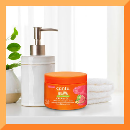Cantu Guava Curl Style & Strengthen Cream Gel