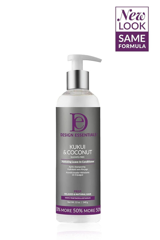 Design Essentials Kukui & Coconut Hydrating Leave-In Conditioner (8 oz)