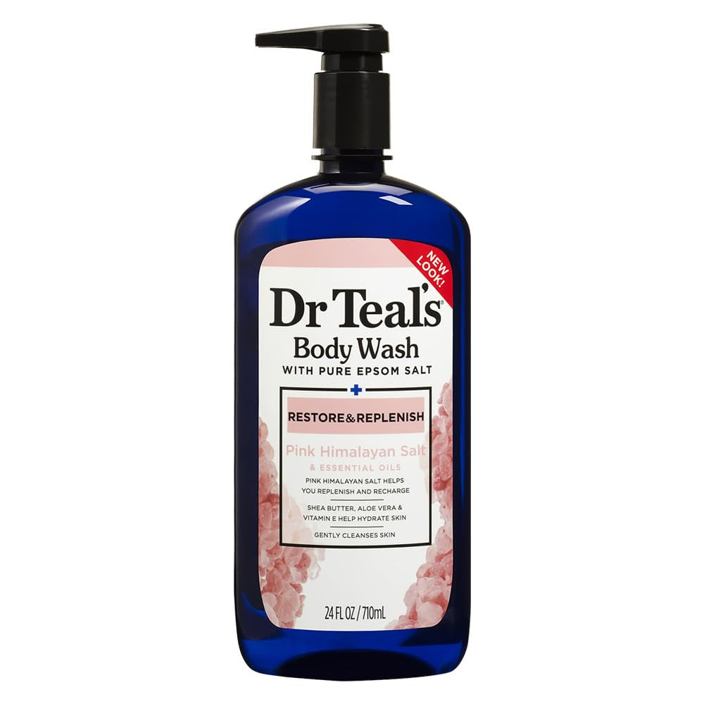Dr. Teal's Pink Himalayan Body Wash With Pure Epsom Salt (24oz)