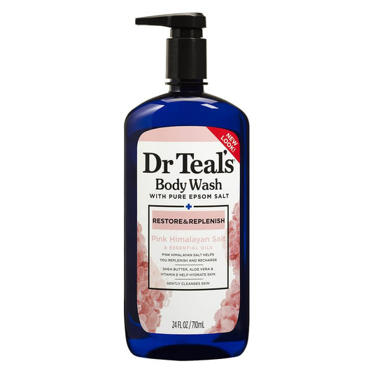 Dr. Teal's Pink Himalayan Body Wash With Pure Epsom Salt (24oz)