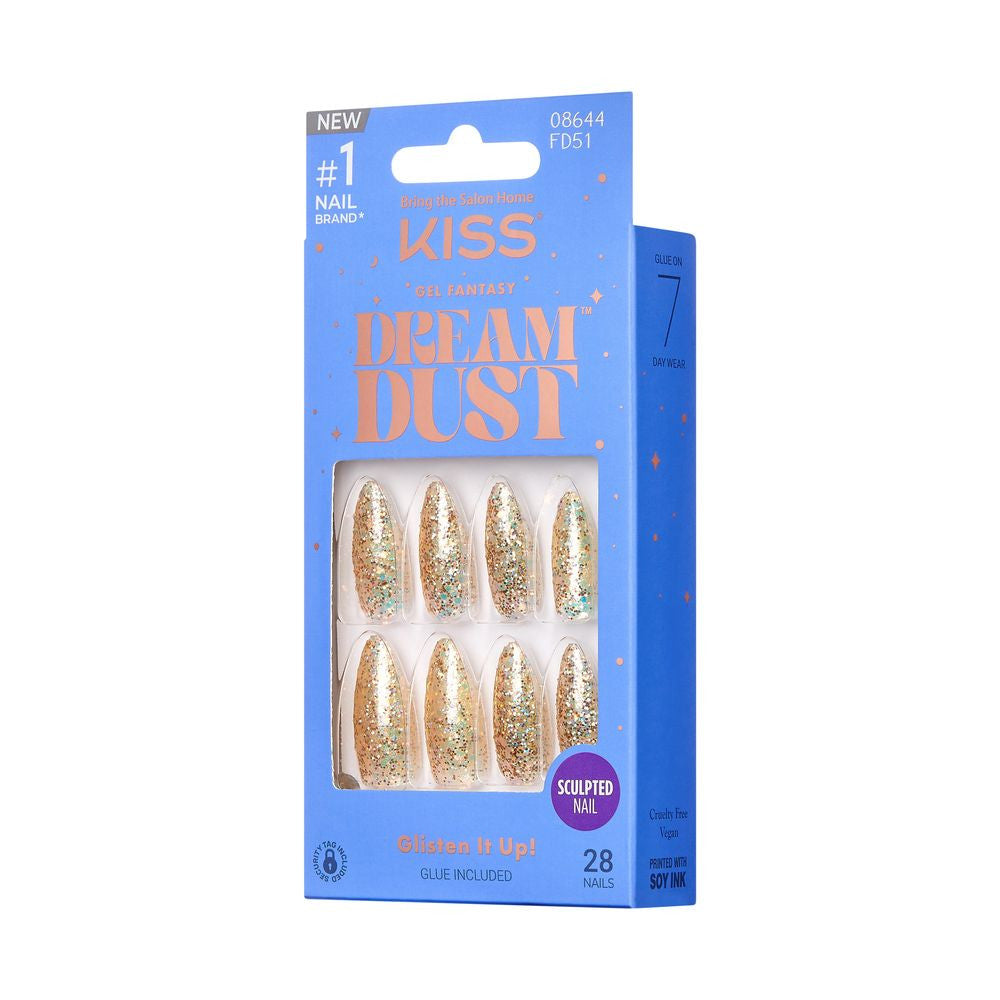 KISS Gel Fantasy Nail Dreamdust - SPARKLE DUST