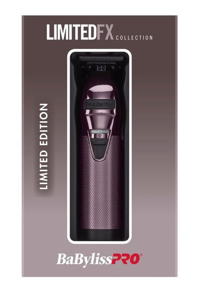 BaBylissPRO LimitedFX Purple All-Metal Lithium Hair Trimmer FX787NP