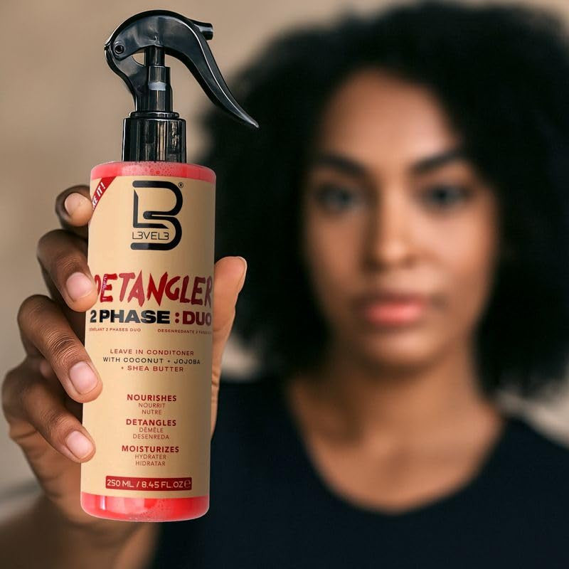 LEVEL 3 2 Phase Detangler Leave In Conditioner Spray
