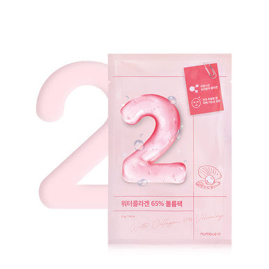 NUMBUZIN No.2 Water Collagen 65% Voluming Sheet Mask (1Sheet)