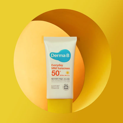 DERMA B Everyday Mild Sunscreen SPF50+ PA++++ (1.69oz)