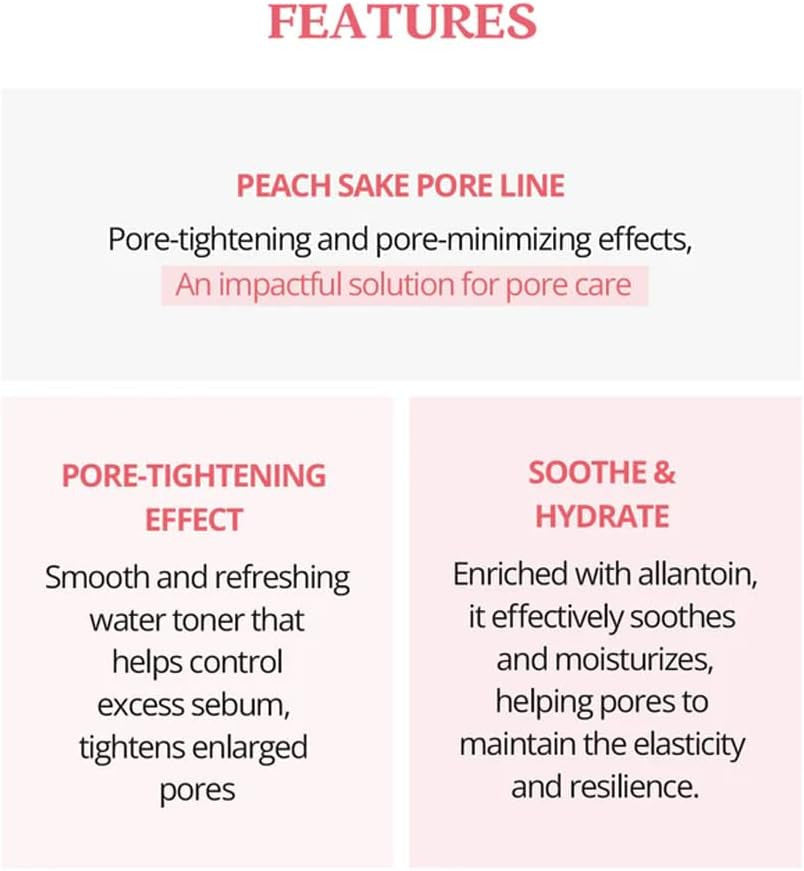 [SKINFOOD] Peach Sake Facial Toner (5.41oz)