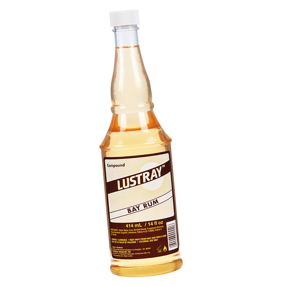 CLUBMAN Lustray Bay Rum Compound Cologne (14 oz)