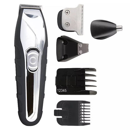 BARBASOL Rechargeable 7-Piece All-in-1 Men's Grooming Kit