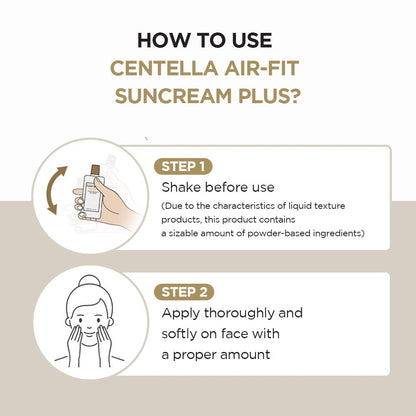 [SKIN1004] Madagascar Centella Air-Fit Suncream Plus SPF 50 PA++++