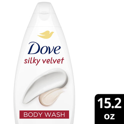 Dove Silky Velvet Body Wash (15.2oz)