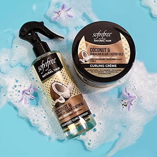 Sofnfree Curl Coconut & Jamaican Black Castor Oil Everyday Curl Refresh (8.12 oz)