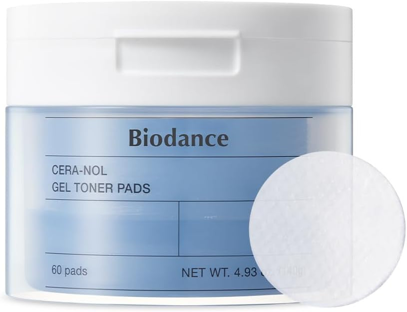 BIODANCE Cera-NOL Gel Toner Pads (60 Pads)