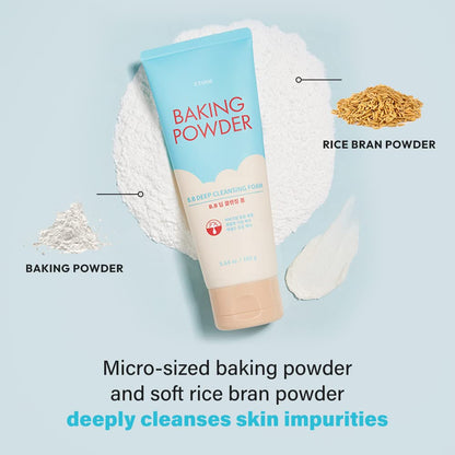 [Etude House] Baking Powder B.B Deep Cleansing Foam (5.4 oz)