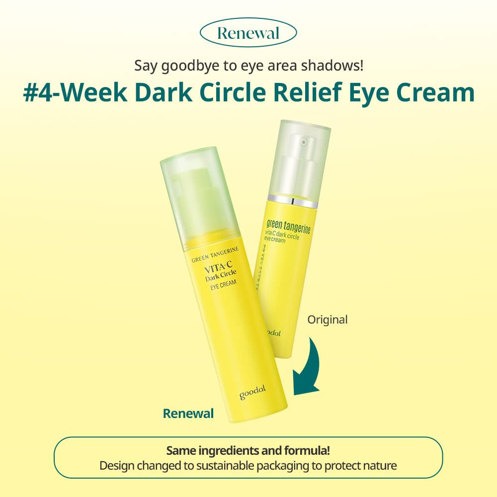 [GOODAL] Green Tangerine Vita C Dark Circle Eye Cream