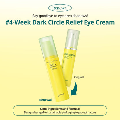 [GOODAL] Green Tangerine Vita C Dark Circle Eye Cream