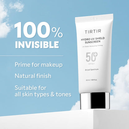 TIRTIR Hydro UV Shield Sunscreen | SPF 50+ (1.69oz)