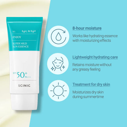 SCINIC Enjoy Super Mild Sun Essence SPF50+ / PA++++
