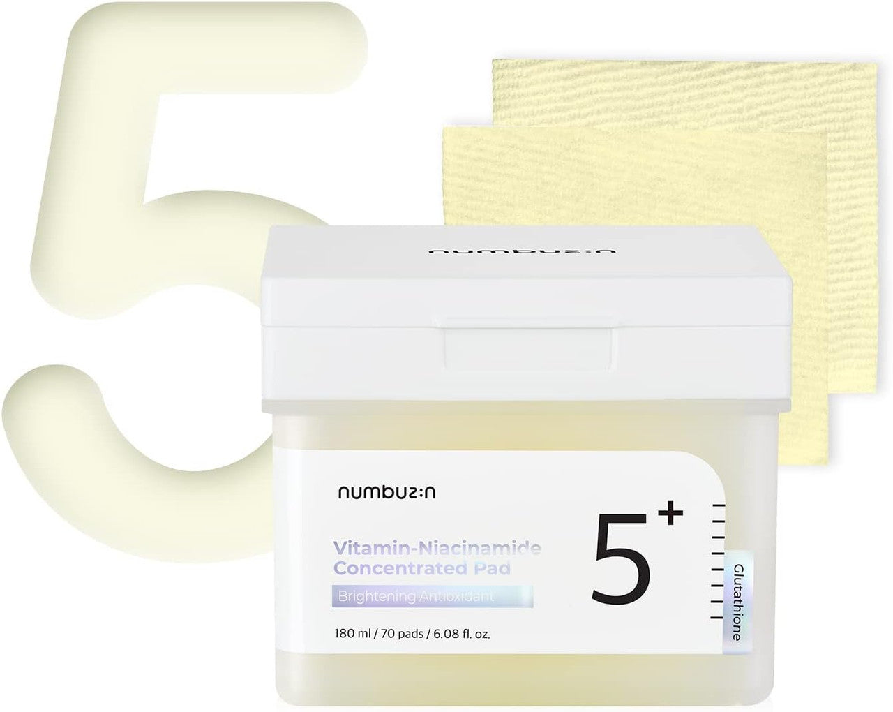 NUMBUZIN No.5 Vitamin-Niacinamide Concentrated Toner Pad (70 pads)