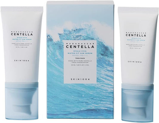 [SKIN1004] Madagascar Centella Hyalu-Cica Water-Fit Sun Serum (Twin Pack)
