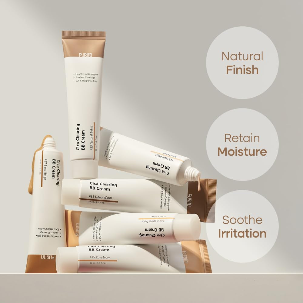PURITO Cica Clearing BB Cream (1oz)
