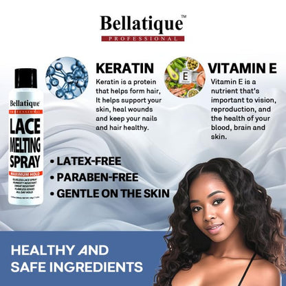 Bellatique Metal Lace Melting Aerosol Spray [Maximum Hold]