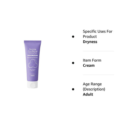 PURITO Dermide Cica Barrier Sleeping Pack (2.7 oz)