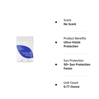 [ISNTREE] Hyaluronic Acid Airy Sun Stick (SPF 50+ PA++++)