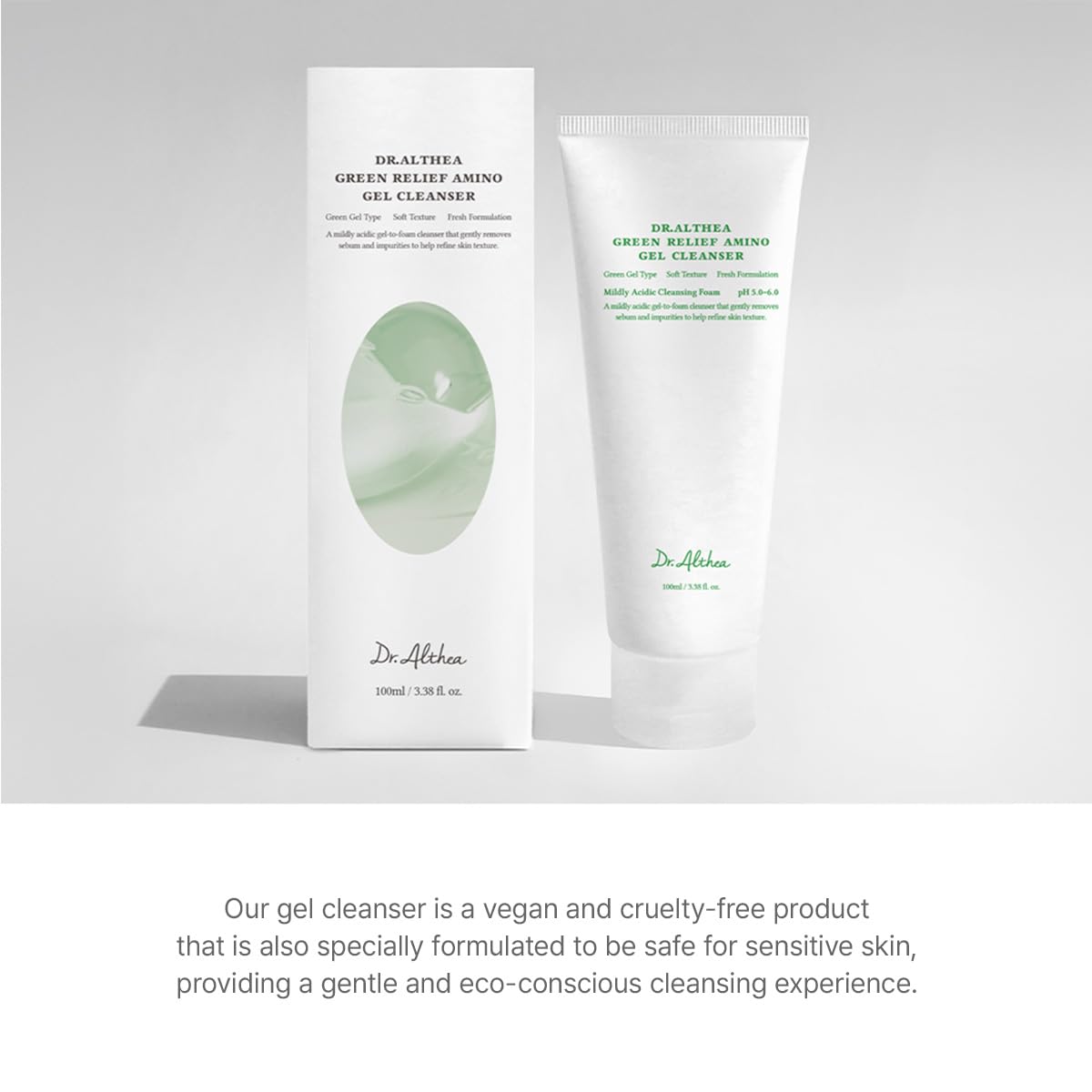 Dr.Althea Green Relief Amino Gel Cleanser (3.38oz)