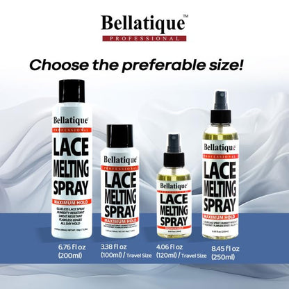 Bellatique Metal Lace Melting Plastic Spray [Maximum Hold]
